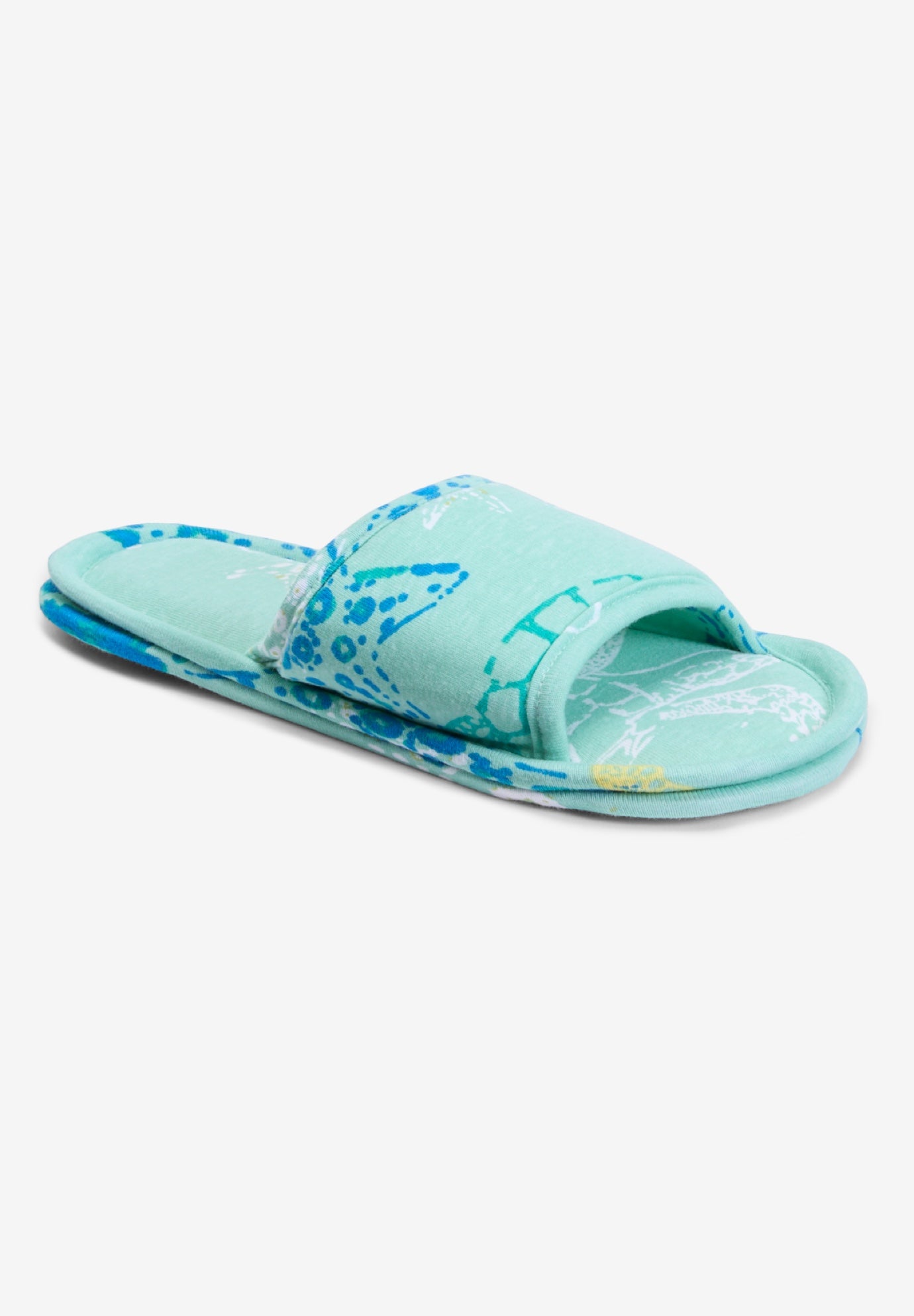Cotton Slide Slippers image number 0