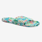 Cotton Slide Slippers image number 0