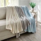 Organic Cotton Herringbone Blanket image number null