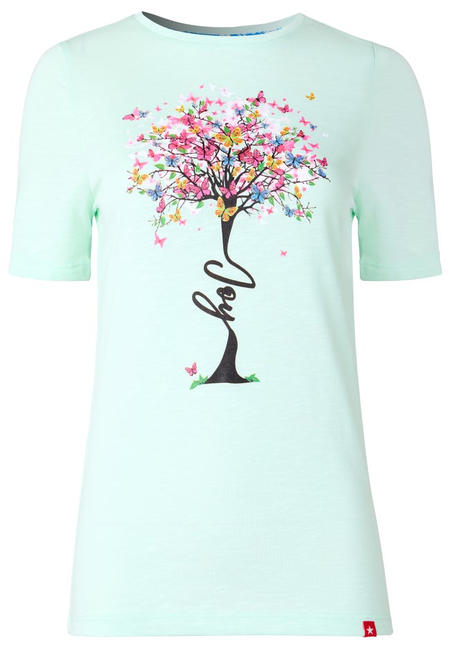 Cotton Slub Graphic Tee image number 1