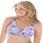Cotton Front-Close Wireless Bra image number null