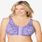 Cotton Front-Close Wireless Bra image number null