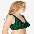 Cotton Front-Close Wireless Bra image number null