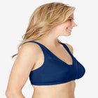 Cotton Front-Close Wireless Bra image number null