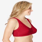 Cotton Front-Close Wireless Bra image number null
