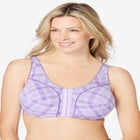 Cotton Front-Close Wireless Bra image number null