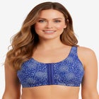 Cotton Front-Close Wireless Bra image number null