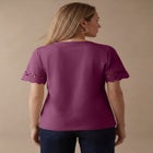 Scallop Trim Tee image number 1