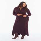 Intarsia Knit Trumpet Maxi Skirt image number 0