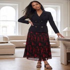 Jacket & Pleated Skirt Suit image number 0
