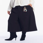 Pleated Wide-Leg Culottes image number 0
