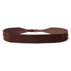 Faux Suede Front-Buckle Belt image number null