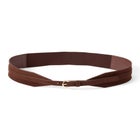 Faux Suede Front-Buckle Belt image number null