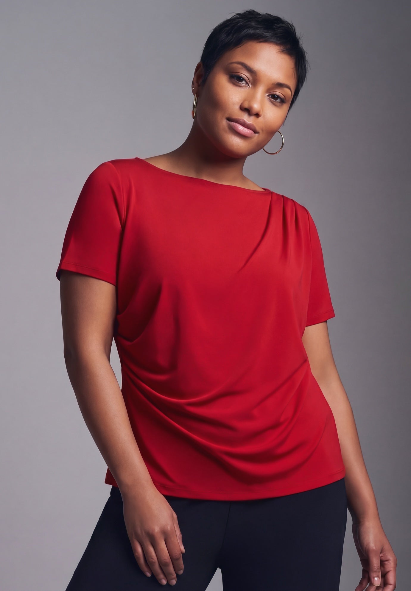 Audrey Draped Top image number 0