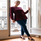 Sela Smocked Long Sleeve Top image number null