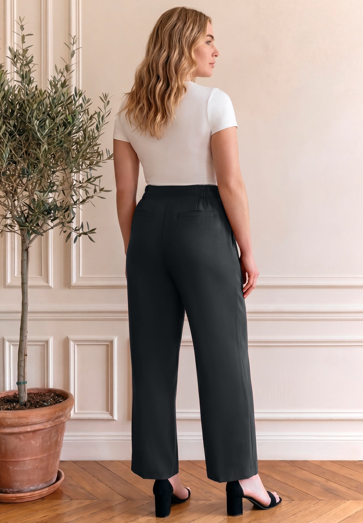 Cool Hand Wide Leg Trouser image number 1