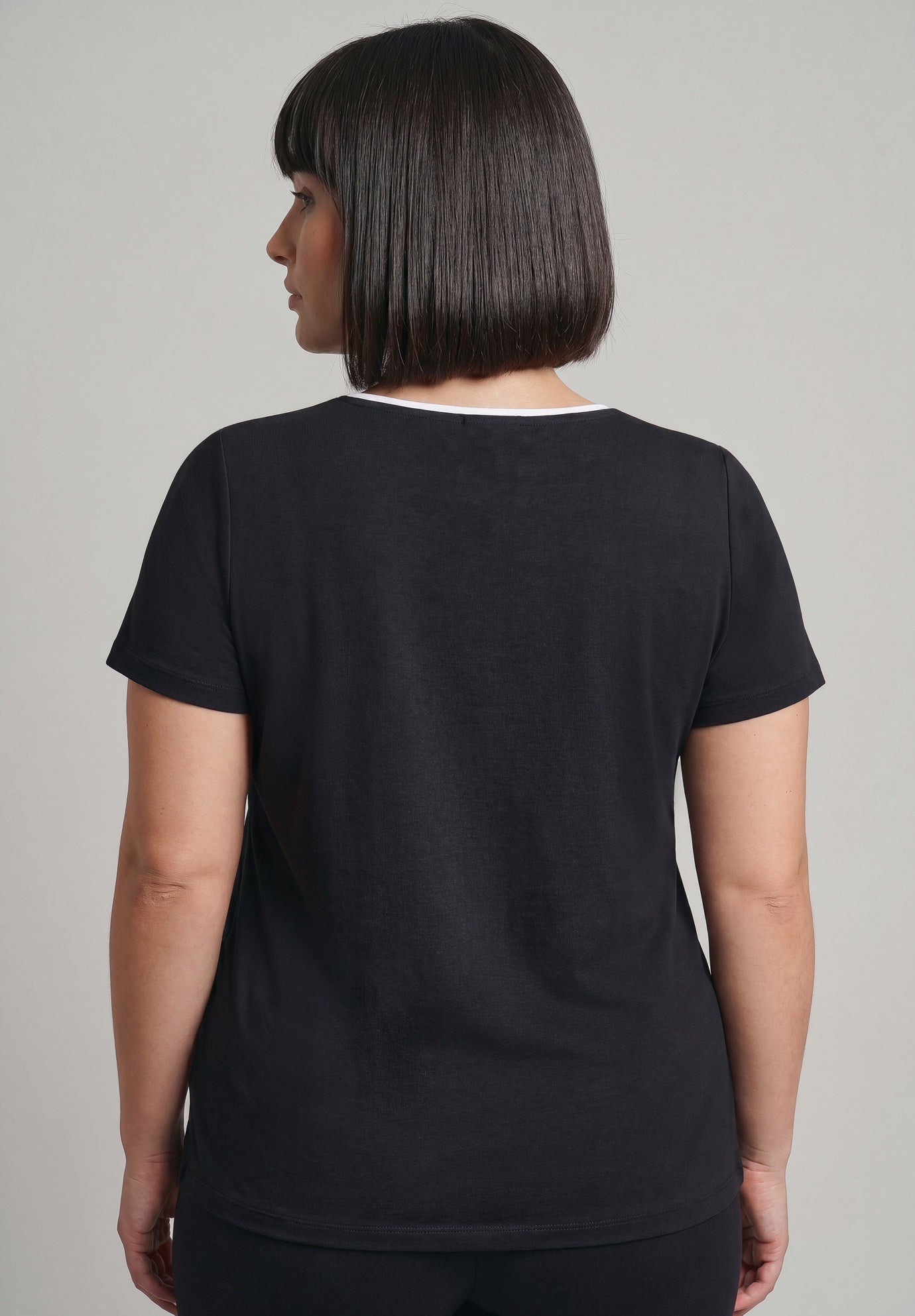 Audrey Contrast Sweetheart Top image number 3