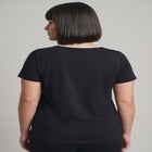 Audrey Contrast Sweetheart Top image number 3