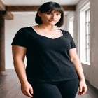 Audrey Contrast Sweetheart Top image number 0