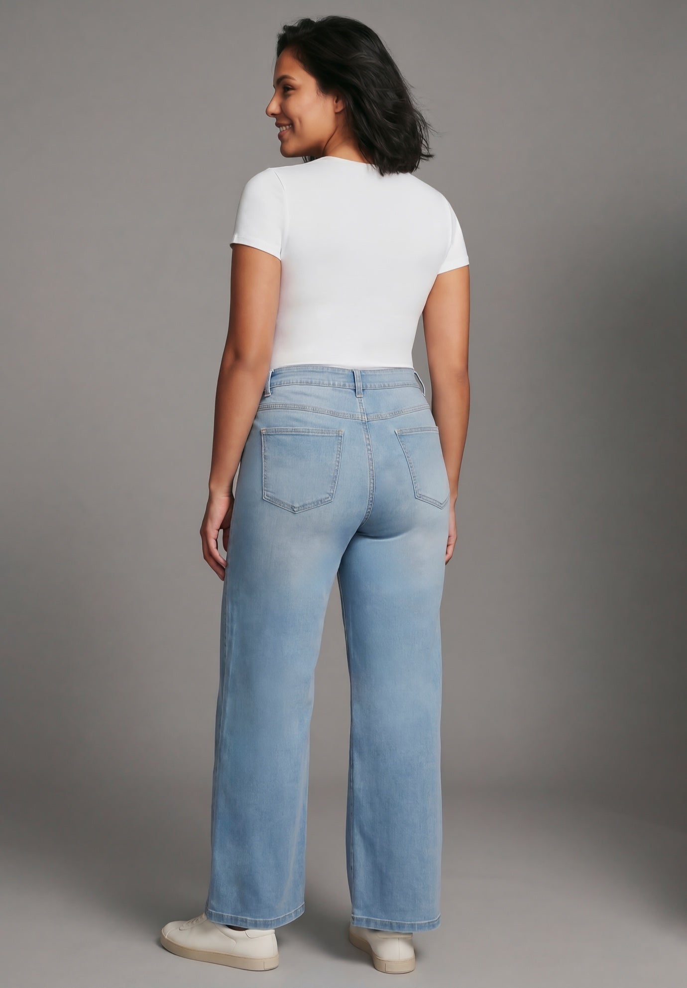 Butter Denim Wide Leg Jean image number 1