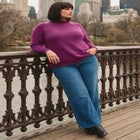Corinne Contrast Rib Sweater image number 3
