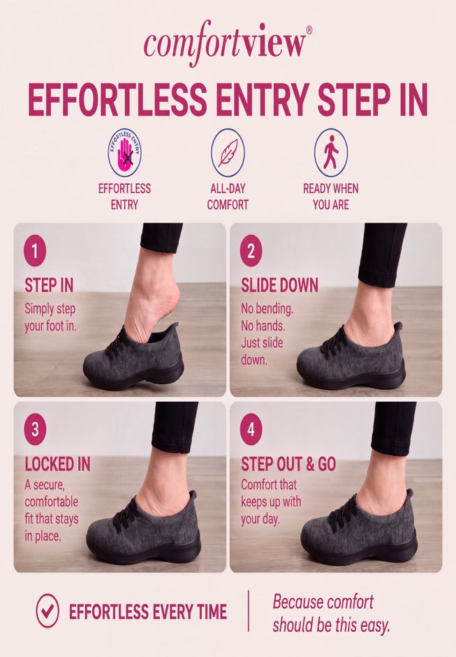 The Dina Effortless Entry Step-In Sneaker image number 6