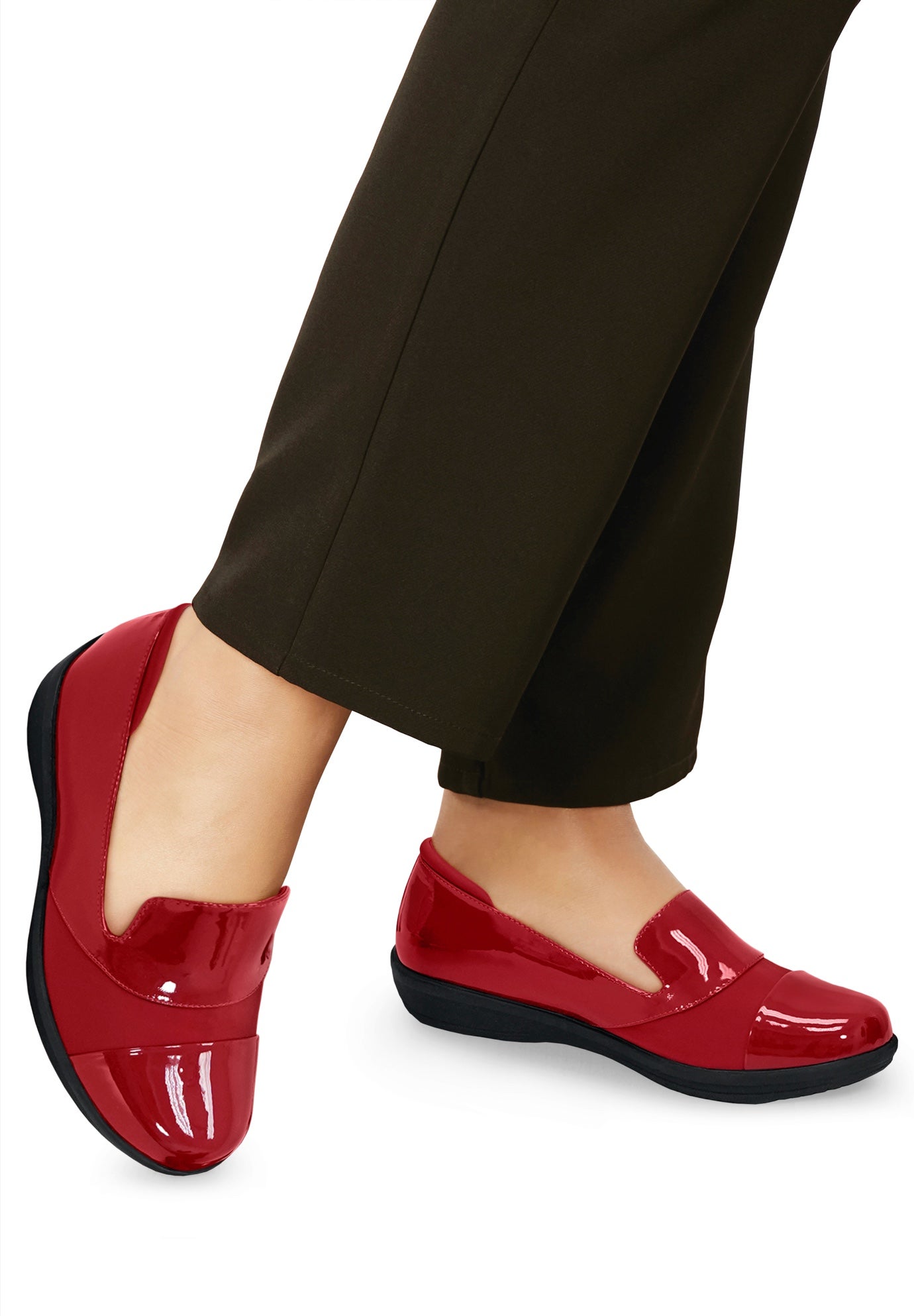 The Annete Bunion Friendly Slip On Orthotic Flat image number 0