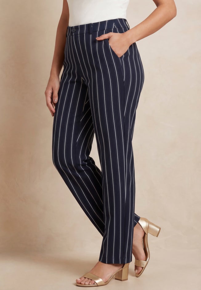 Bi-Stretch Straight Leg Pant image number 1