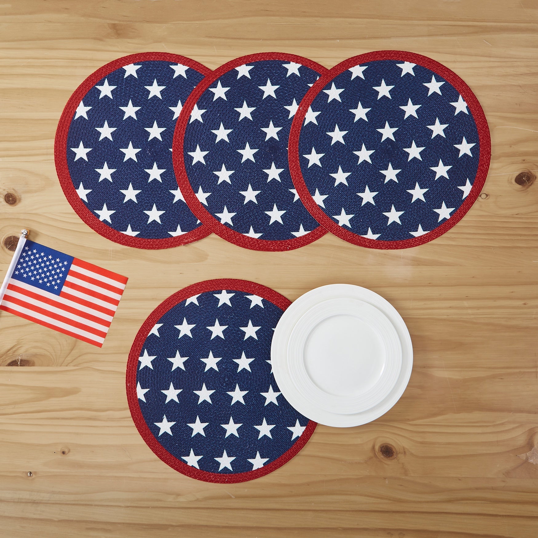 Set of 4 Liberty Braided Placemats image number 0