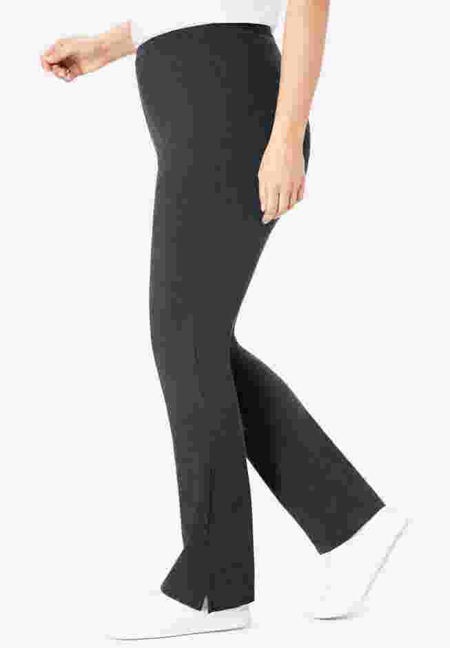 Stretch Cotton Bootcut Legging image number 2