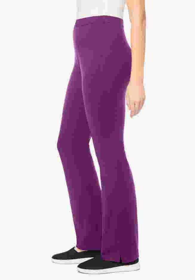 Stretch Cotton Bootcut Legging image number 2