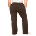 Stretch-Cotton Knit Pull-On Bootcut Leggings image number null