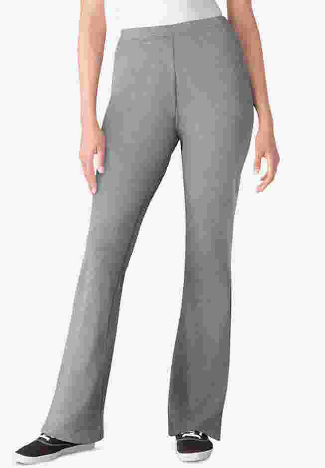 Stretch Cotton Bootcut Legging image number 0