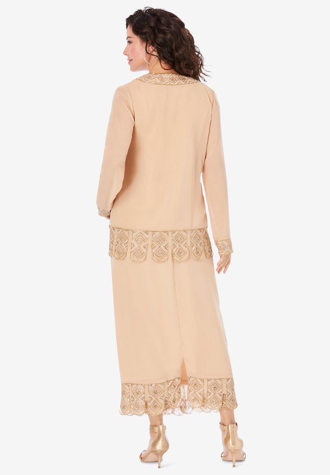 Beaded Skirt Set image number 1