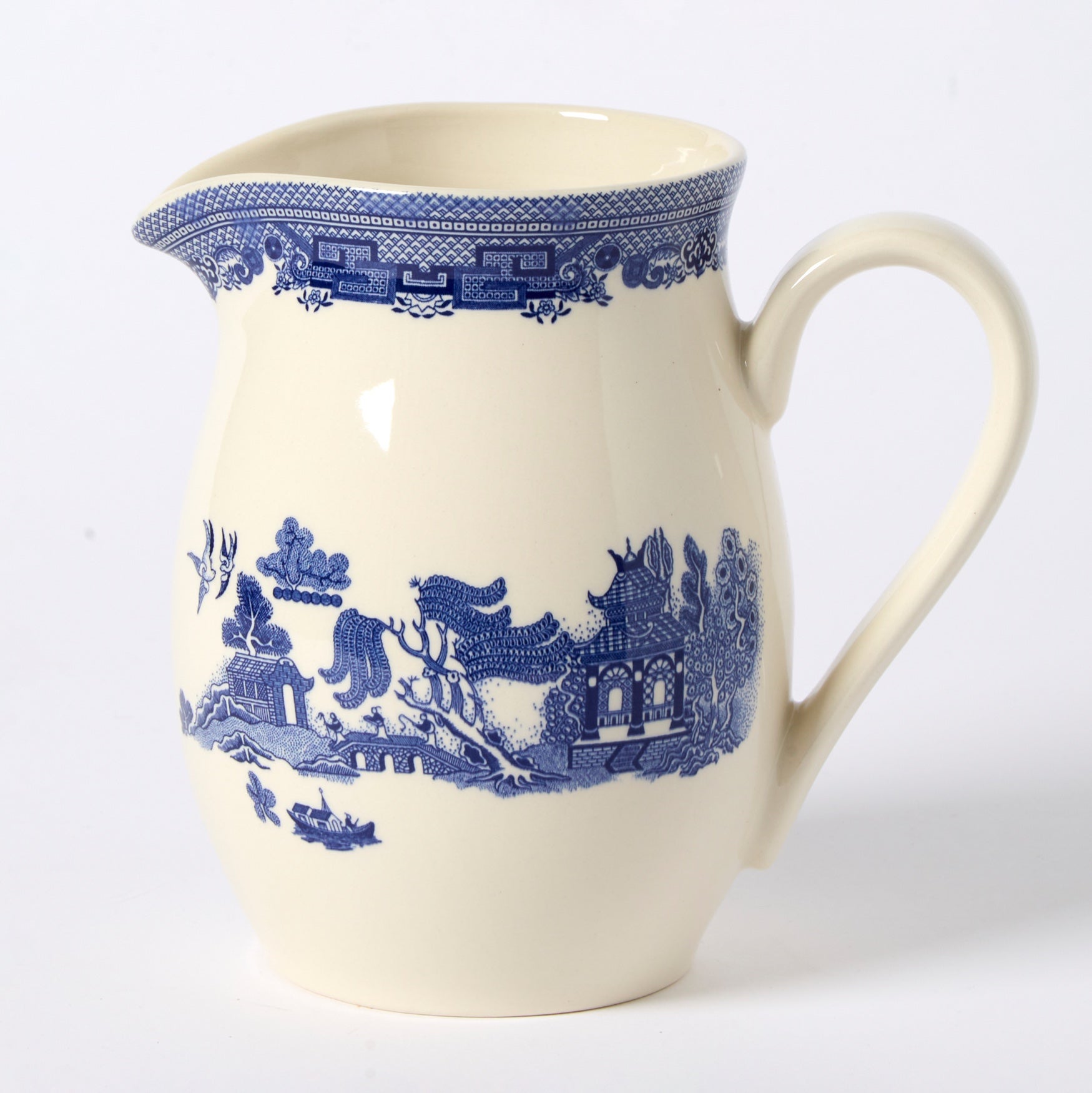 Blue Willow Water Pitcher image number 0
