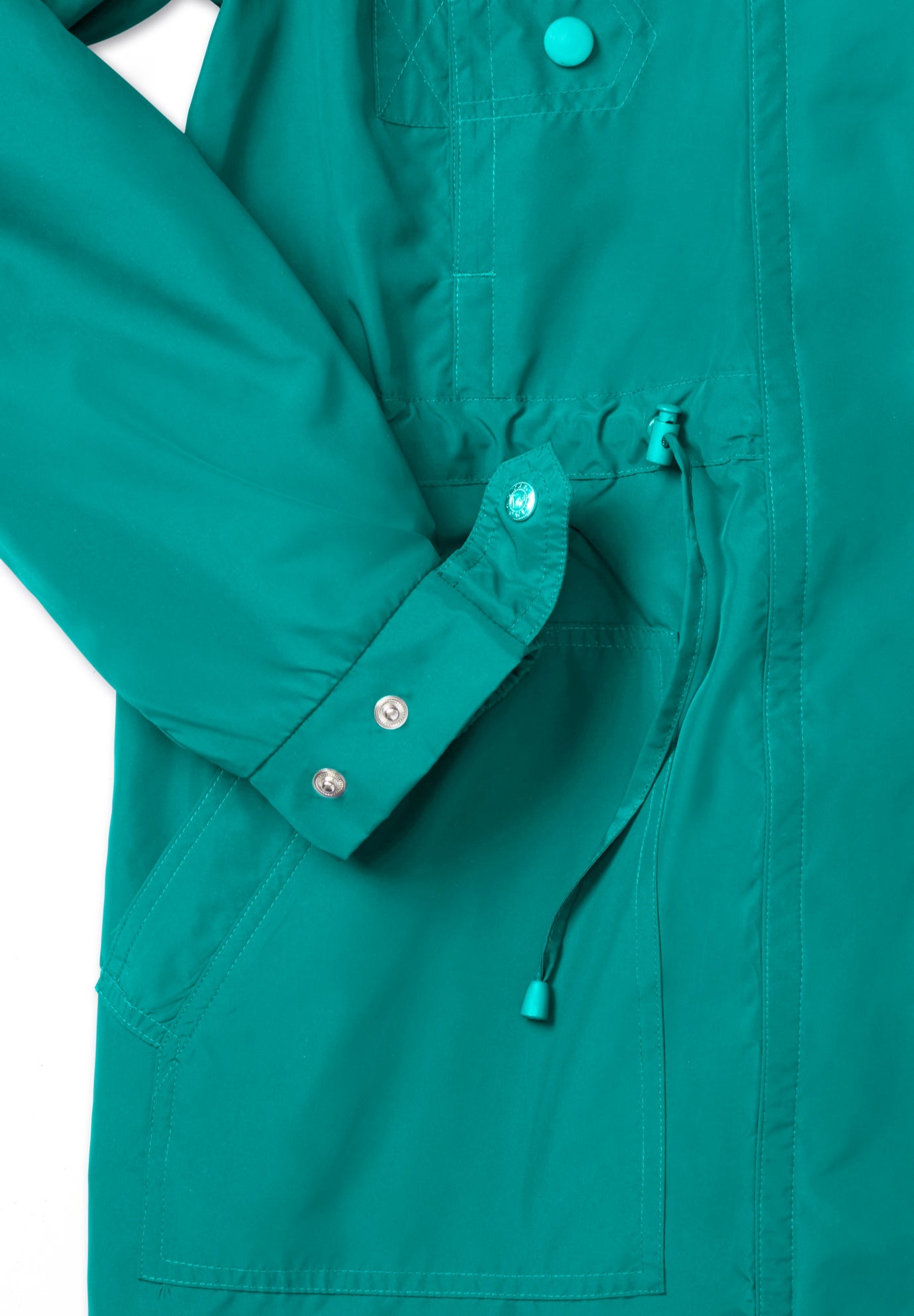 Fleece-Lined Taslon® Anorak image number 2