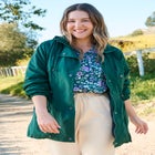 Taslon&reg; Anorak Jacket with Removable Fleece Lining image number null