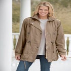 Fleece-Lined Taslon® Anorak image number null