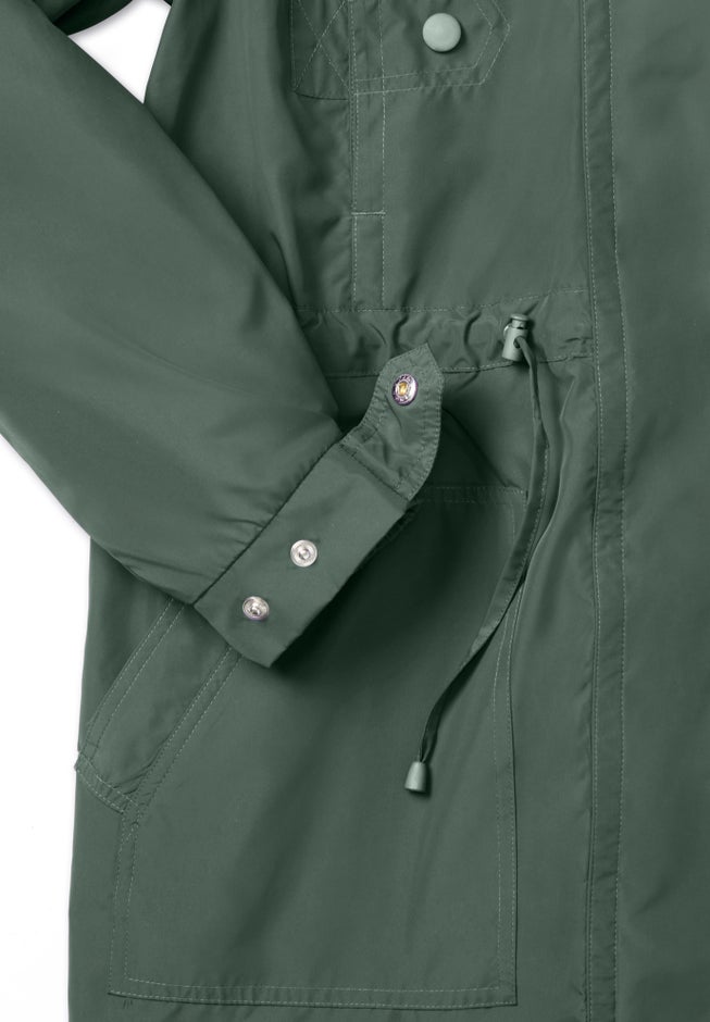 Fleece-Lined Taslon® Anorak image number 2
