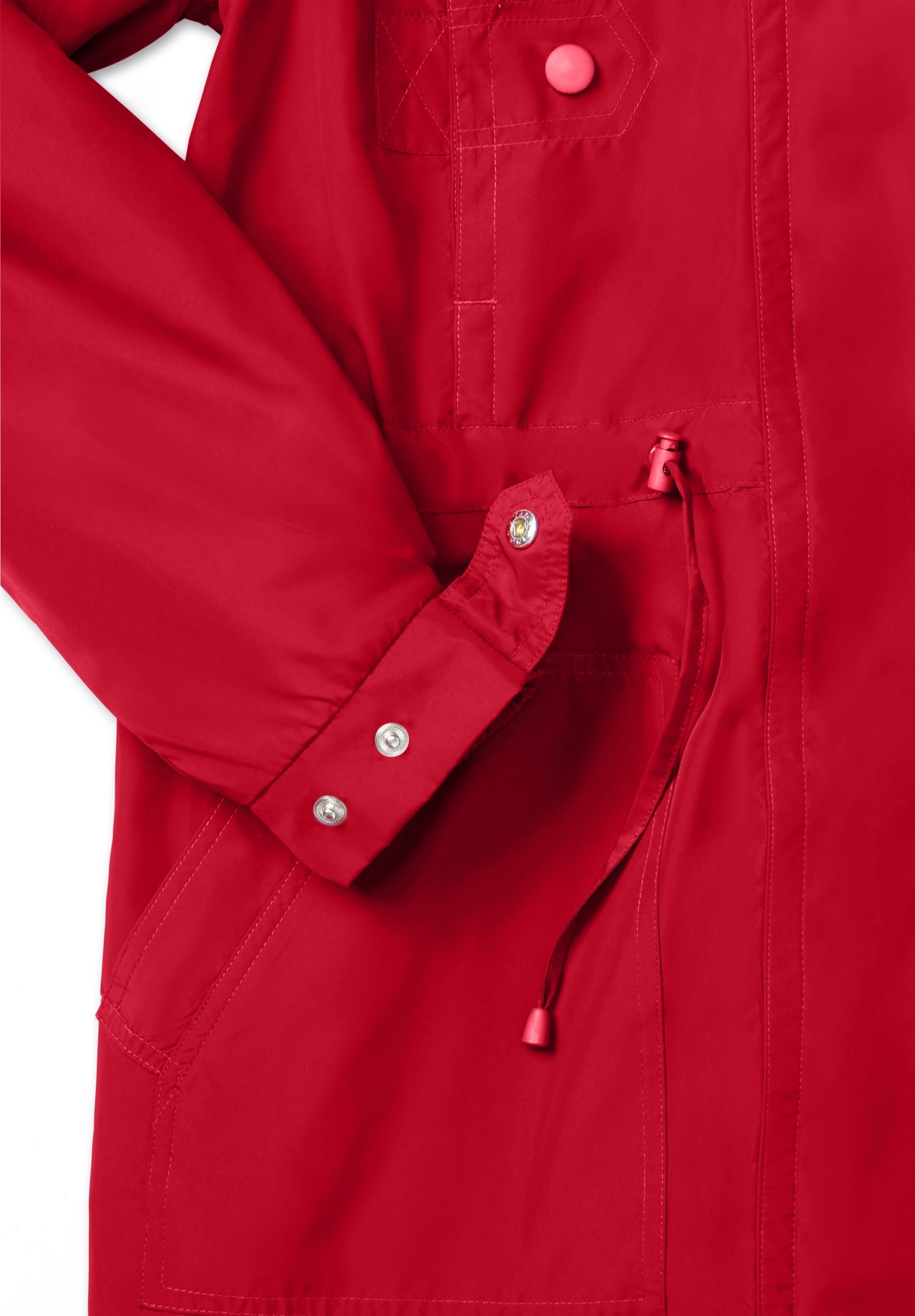 Fleece-Lined Taslon® Anorak image number 4