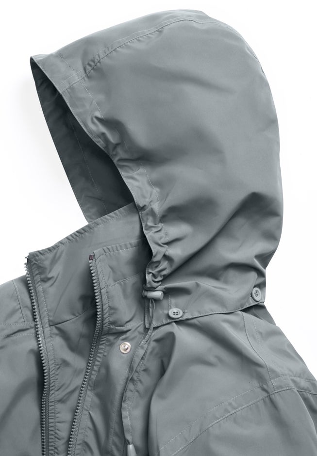 Fleece-Lined Taslon&reg; Anorak image number 1