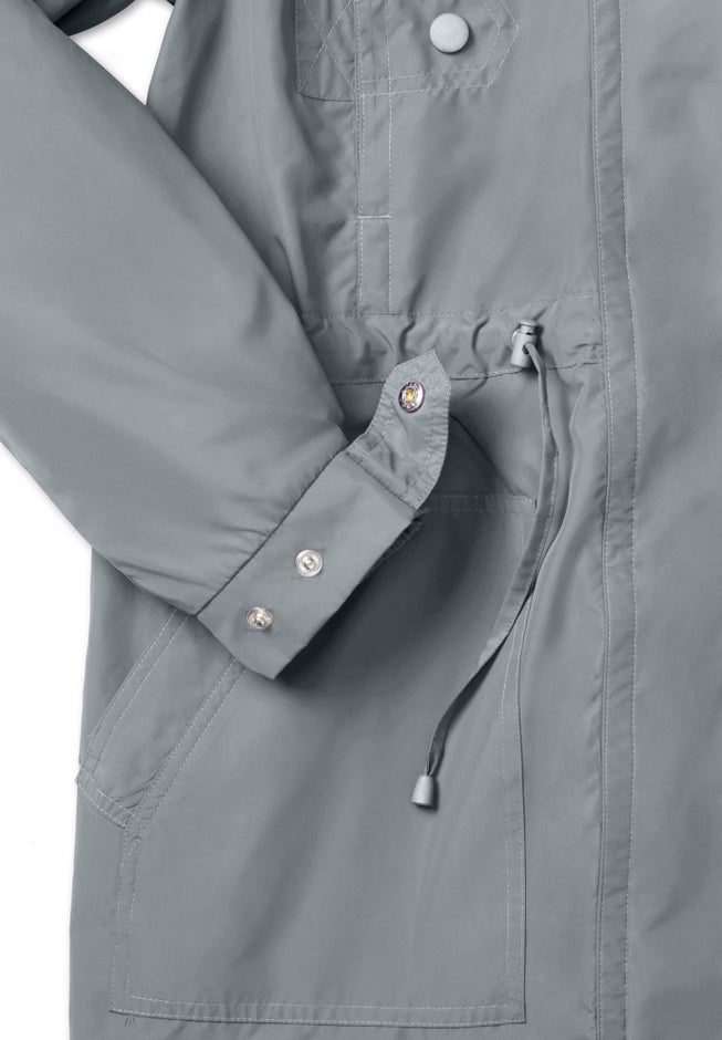 Fleece-Lined Taslon&reg; Anorak image number 2