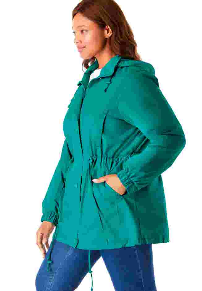 Fleece-Lined Taslon® Anorak image number 2