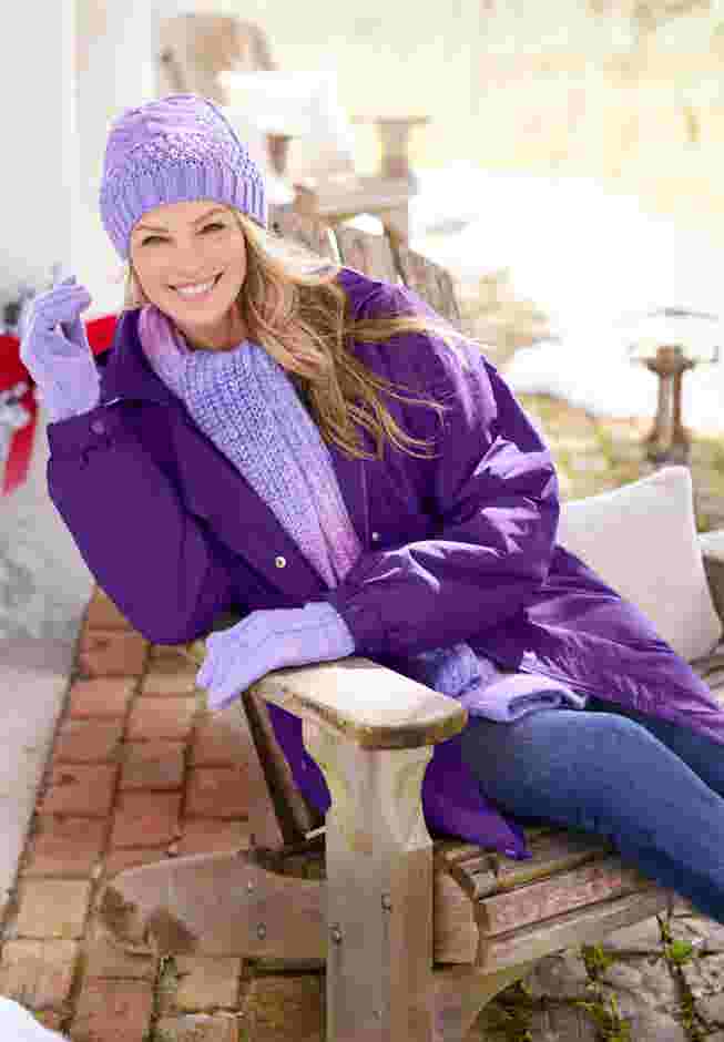 Fleece-Lined Taslon® Anorak image number 7