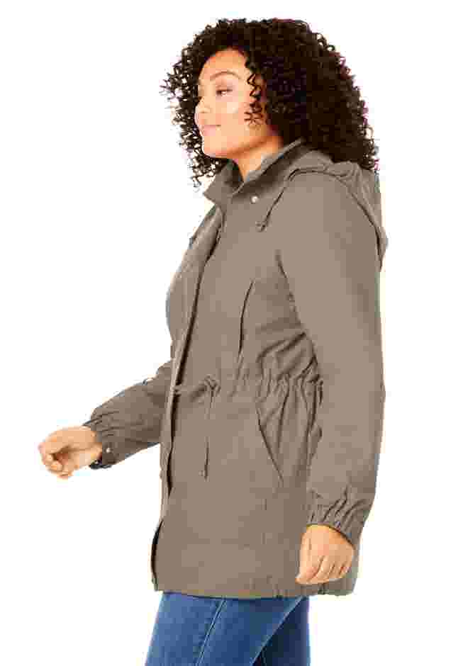 Fleece-Lined Taslon® Anorak image number 2
