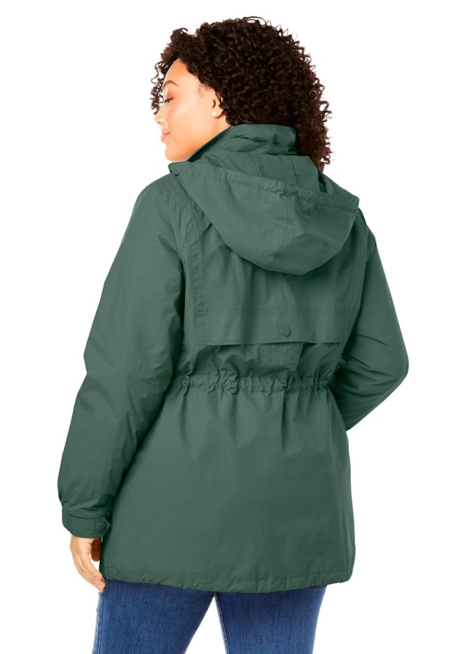 Fleece-Lined Taslon® Anorak image number 4