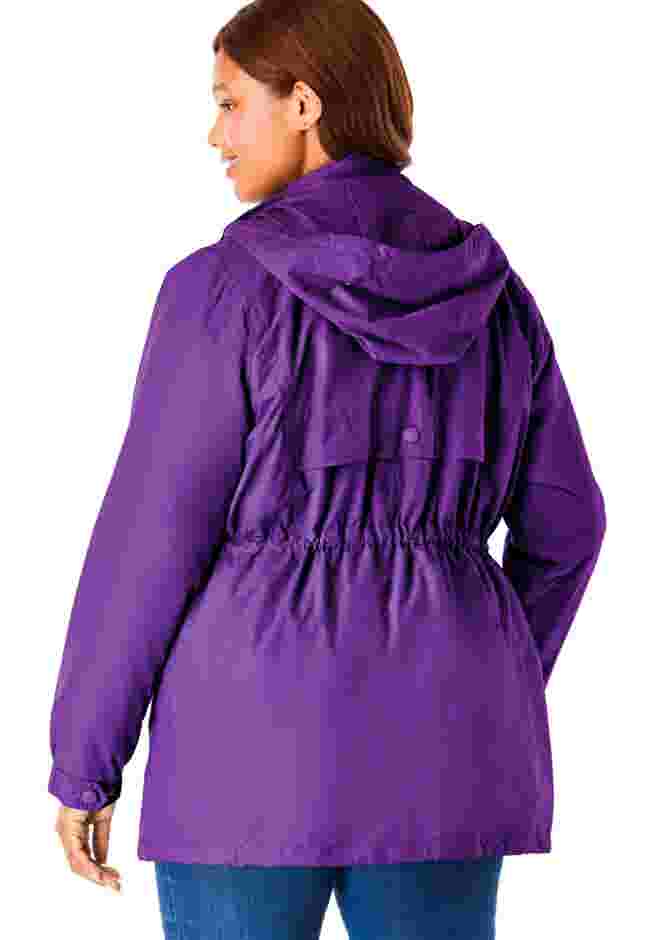 Fleece-Lined Taslon® Anorak image number 1