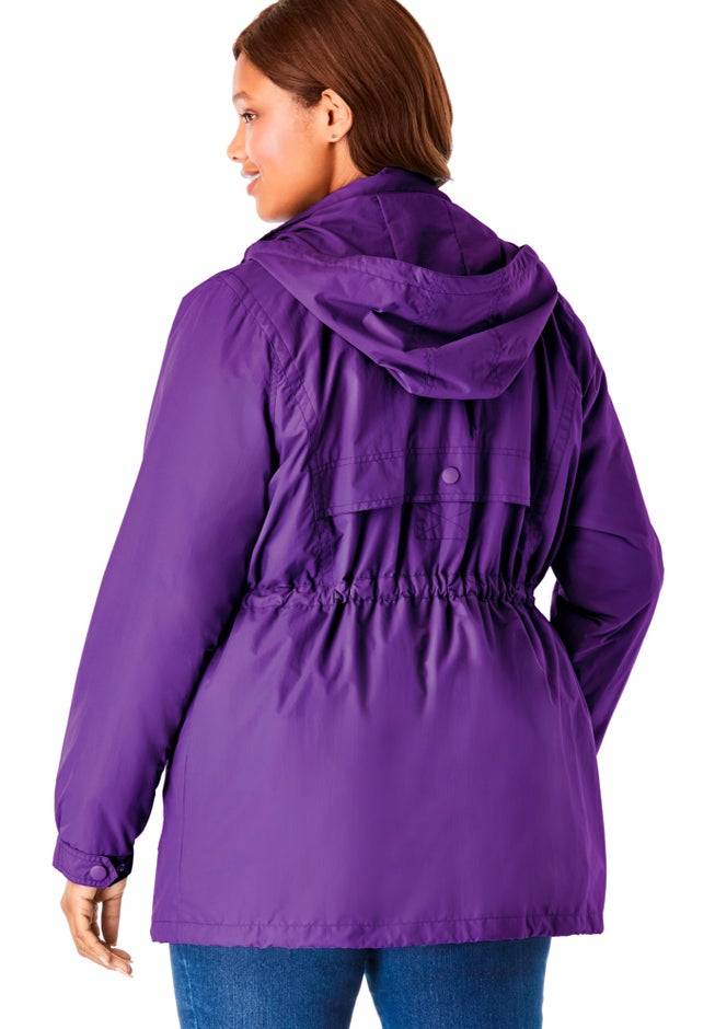Fleece-Lined Taslon® Anorak image number 6