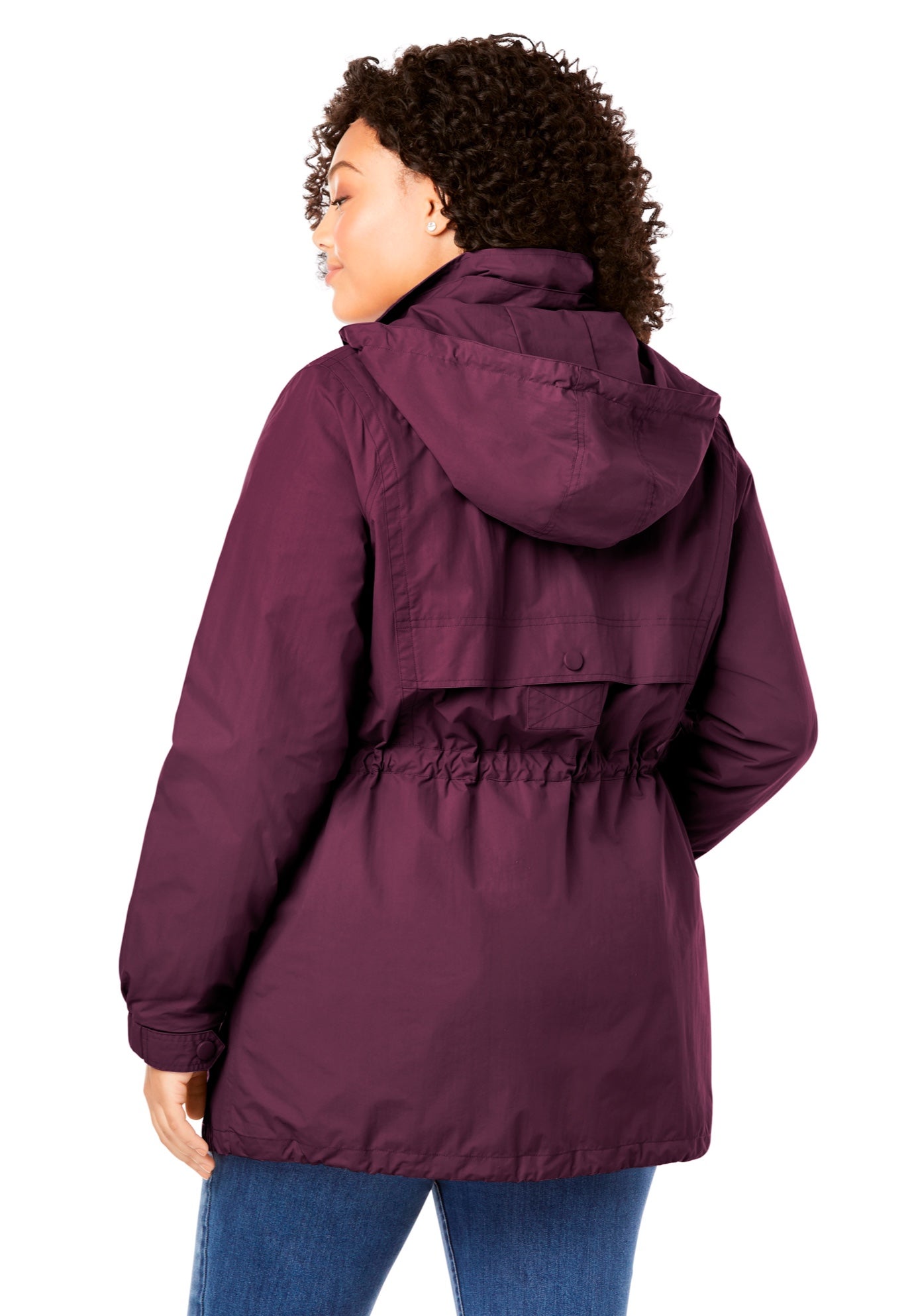 Fleece-Lined Taslon&reg; Anorak image number 4