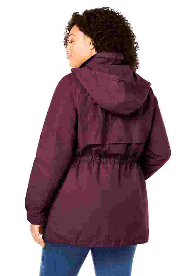 Fleece-Lined Taslon® Anorak image number 1